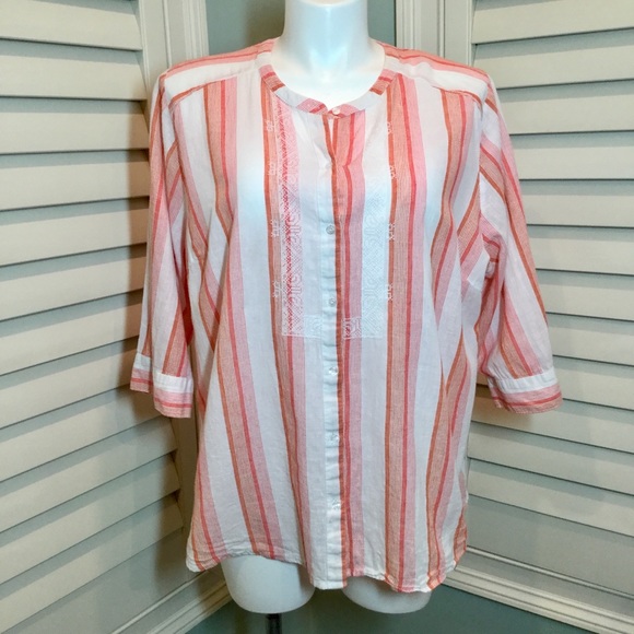 Lane Bryant Tops - ✨CLEARANCE✨ Lane Bryant Embroidered Top, 22, EUC